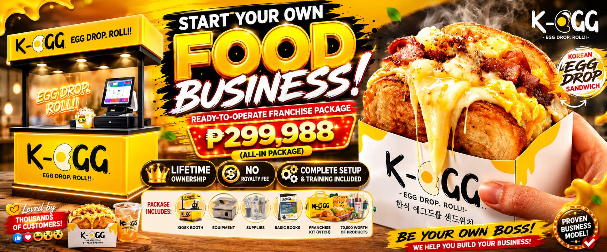 K-EGG Franchise Package